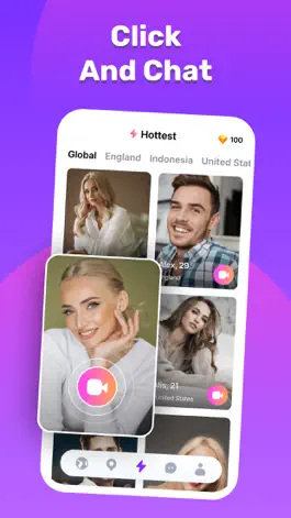 Game screenshot Lucky hookup random video chat apk