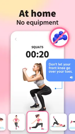 Game screenshot Female Fitness - Fit at Home apk