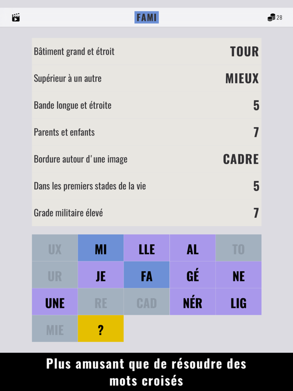 Screenshot #4 pour Mêlée de Lettres: Trouver Mots