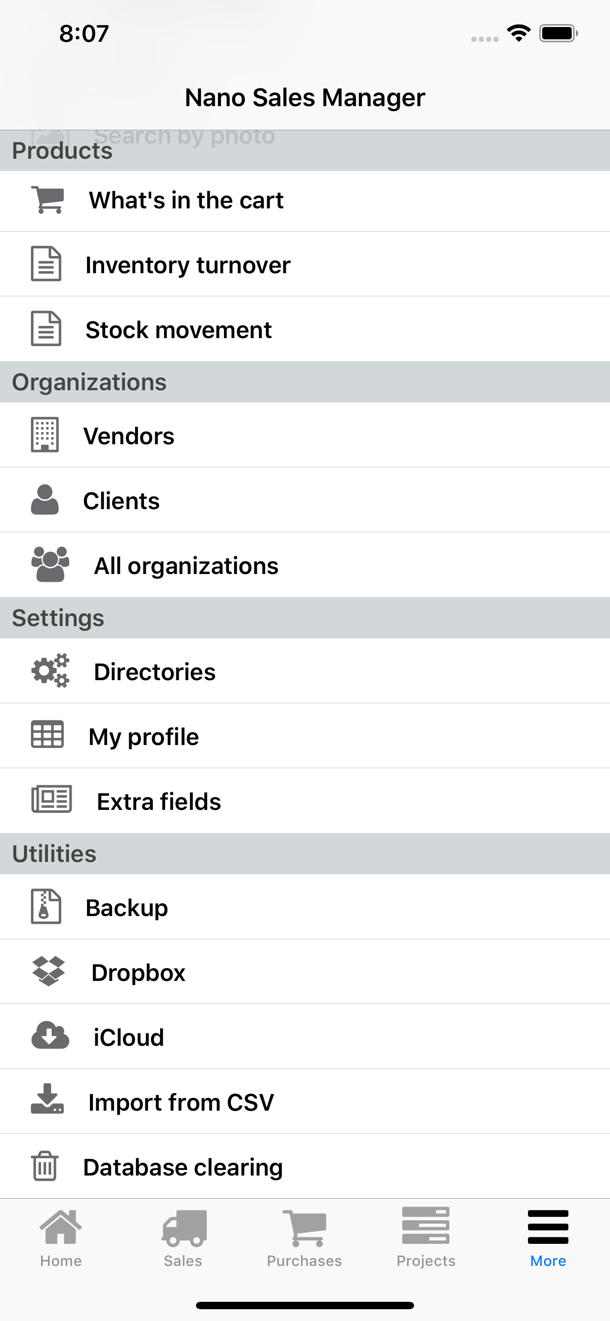 Nano Sales Manager screenshot 9