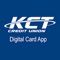 The KCT Digital Card App allows you to setup alerts and manage your card from your mobile device