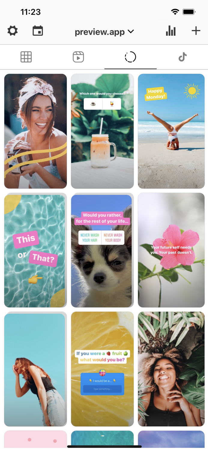 PREVIEW Planner for Instagram