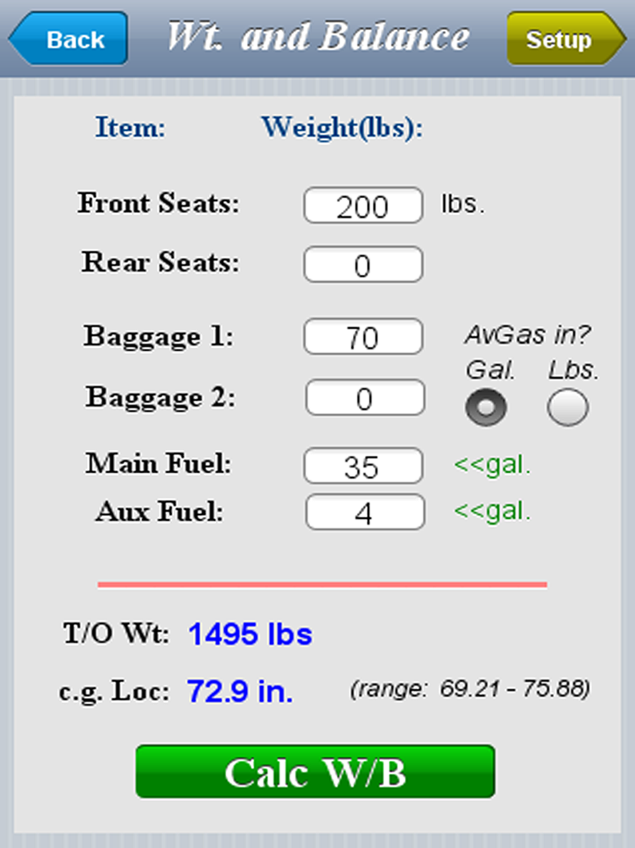 Quick E6B screenshot 10