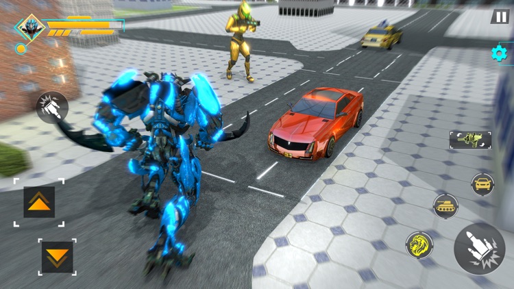 Superhero Robot Alien Rescue screenshot-6