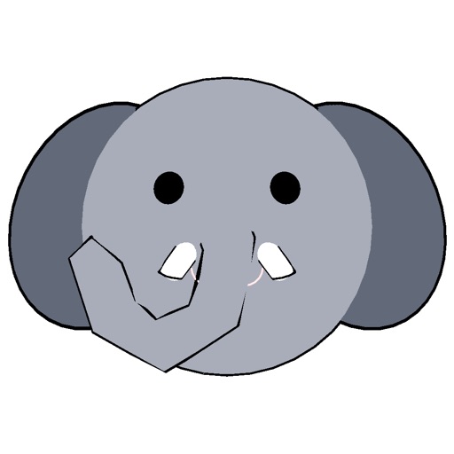 elephant ball sticker