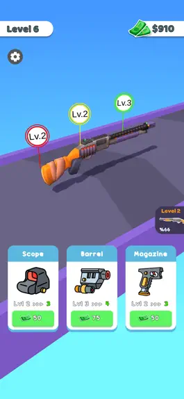 Game screenshot Gun Builder Run! apk