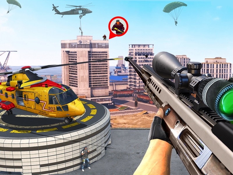 FPS 銃バトルゲーム : 銃で撃つゲーム screenshot 11