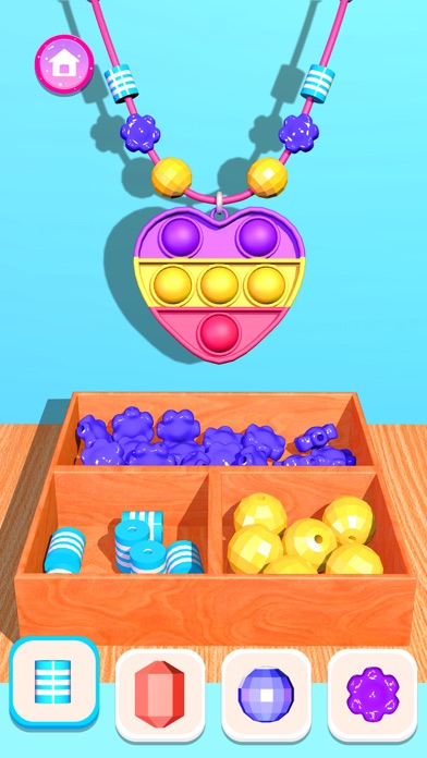 DIY Pop It Jewelry: Toys Games Screenshot
