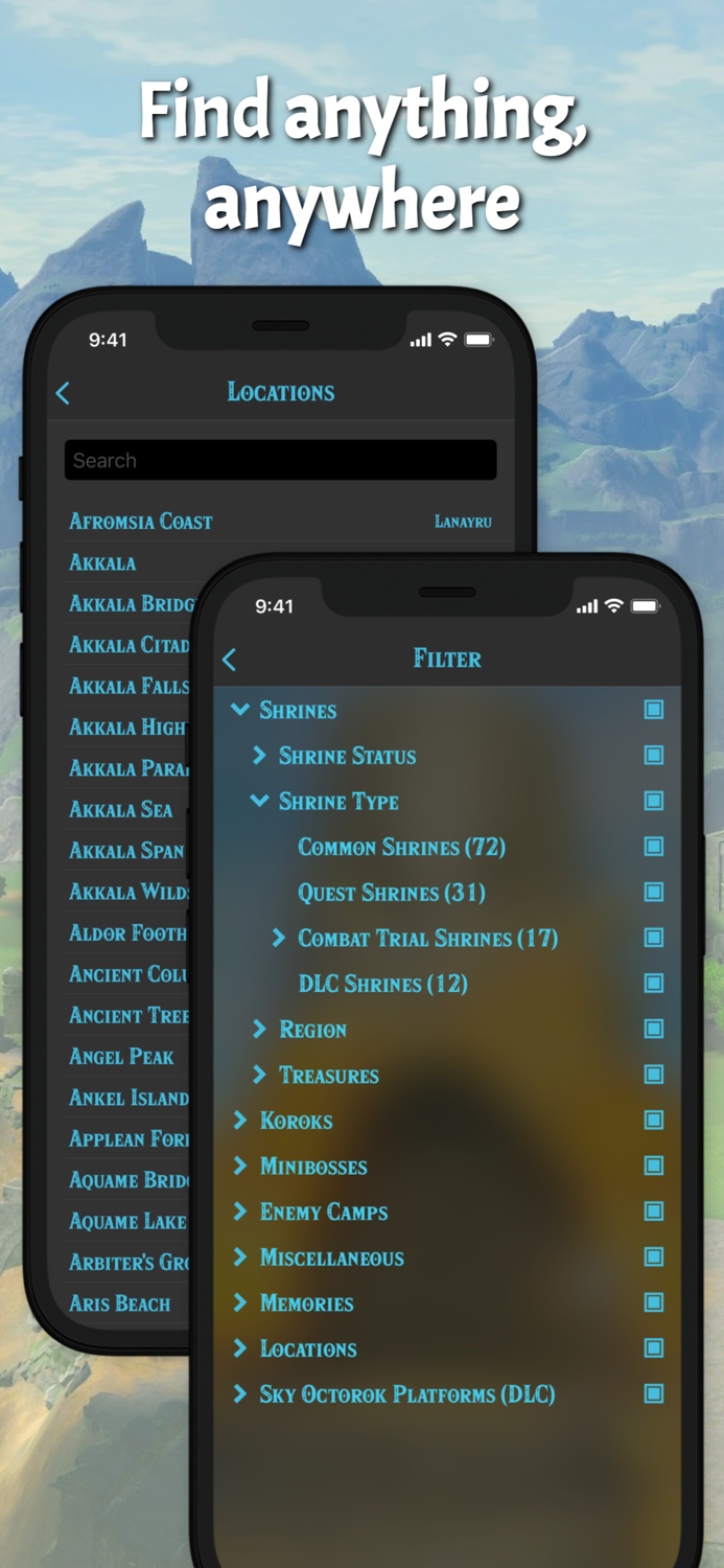 Shrines Guide - A Botw Map