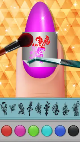 Game screenshot Acrylic Nail Salon Girls Games apk