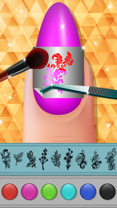 Acrylic Nail Salon Girls Games Screenshot