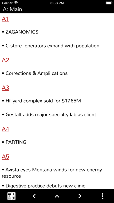 Spokane Journal of Business Screenshot