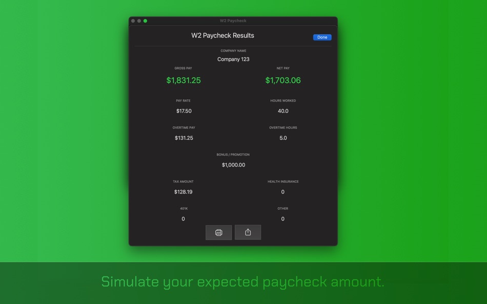 Paycheck Estimate Analysis - 1.4 - (macOS)