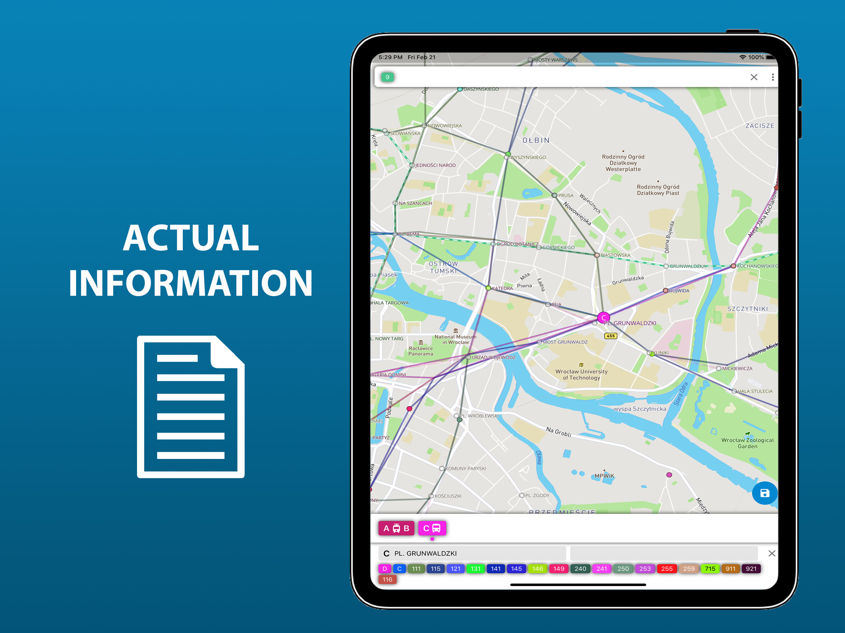 City Transport Map Wroclaw screenshot 15
