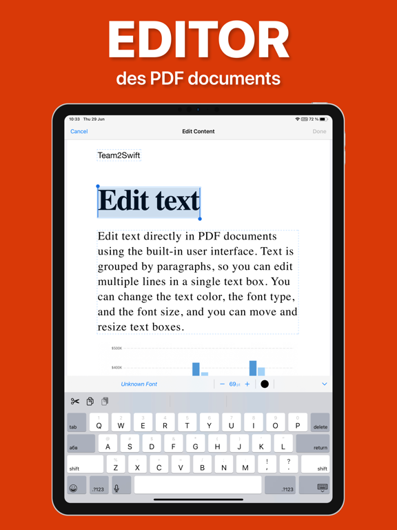 Screenshot #5 pour Modifier PDF