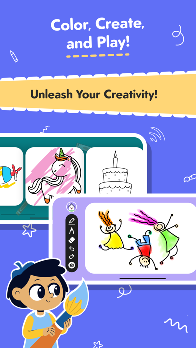 Kids Learning games Lil Artist Screenshot