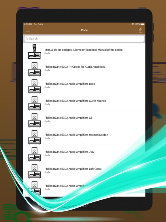 Screenshot #4 pour Códigos Control Para Fios Tv