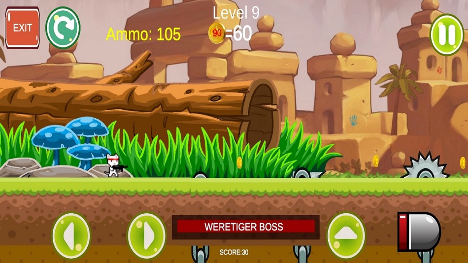 #4. Free Shooter 2D: Cat Commandos (iOS) 由: SSP Games