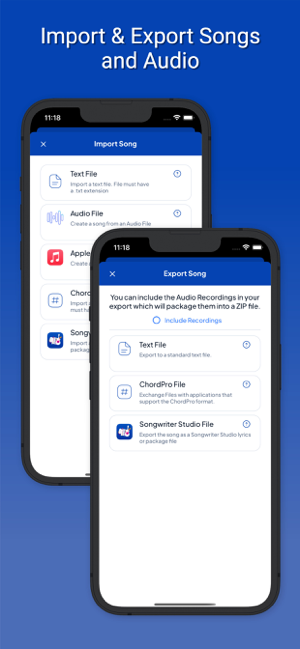 Songwriting Studio Screenshot