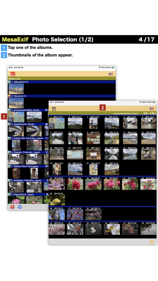 #2. MesaExif4iOS (iOS) Podle: Hirofumi Kuramoto