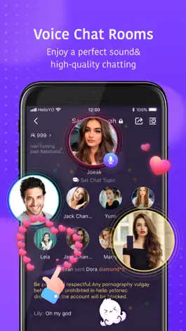 Game screenshot Hello Yo – Group Chat Rooms mod apk