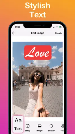 Game screenshot Social Editor - Text on Photos apk