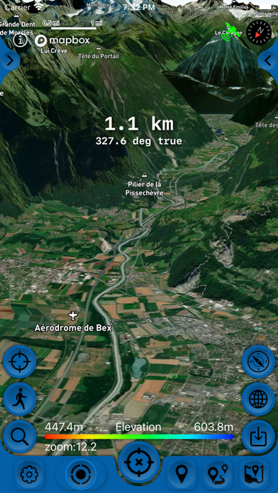 3D Maps:Offline map GPS tracksのおすすめ画像3
