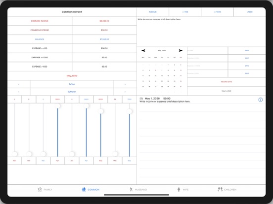 Screenshot #5 pour Family Cashflows