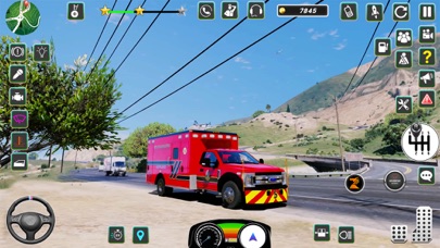 Ambulance Rescue Drive Game 3D Screenshot