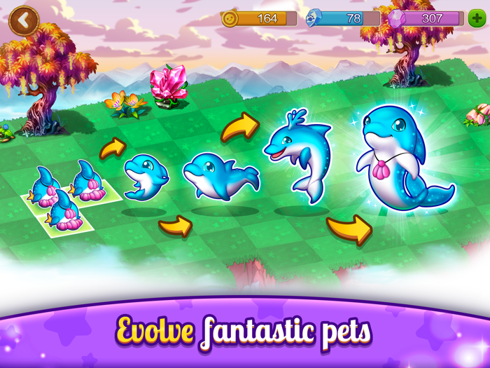 Fantastic Pets Merge and Evolve