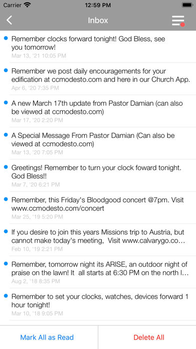 Calvary Chapel Modesto Screenshot