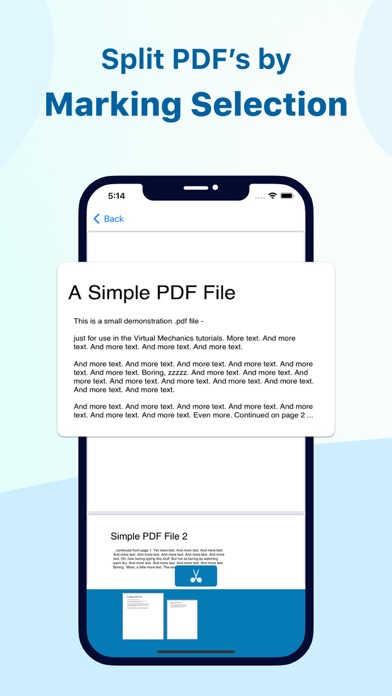 Easily Merge & Spilt PDF File Screenshot