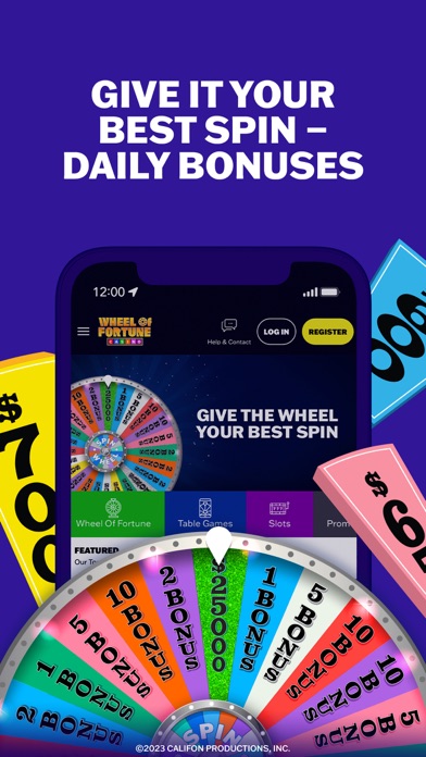 Wheel of Fortune - NJ Casino Screenshot