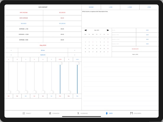 Screenshot #4 for Family Cashflows