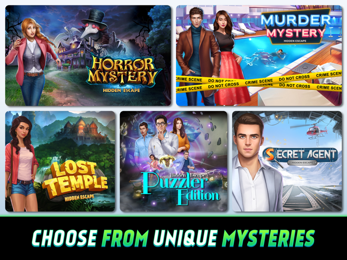 Hidden Escape Game Mysteries