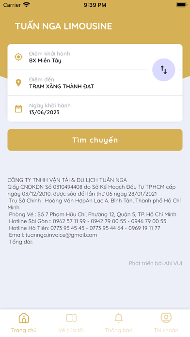 Tuấn Nga Sài Gòn-Kiên Giang Screenshot