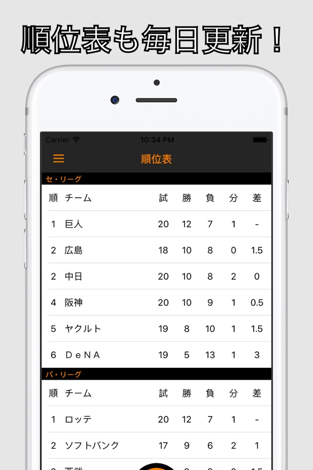 巨人ファン（プロ野球ファン for 読売ジャイアンツ） screenshot 4