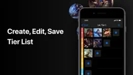tier list maker: set list make iphone screenshot 1