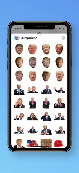 Game screenshot Dump Trump for Messages hack