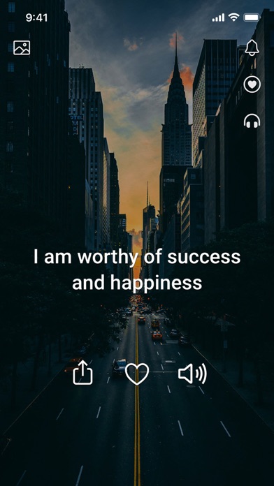 Self Affirmations - Therapy Screenshot