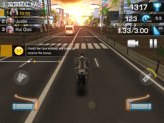 Traffic Moto Rider: バイクレースのおすすめ画像5