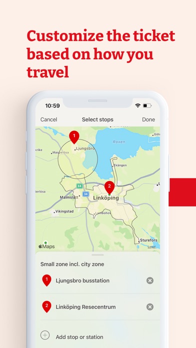 Östgötatrafiken Screenshot