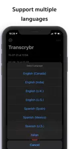 Live Transcribe: Transcrybr screenshot #4 for iPhone