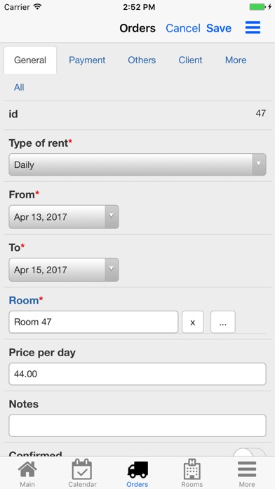 Nano Hotel Booking Screenshot