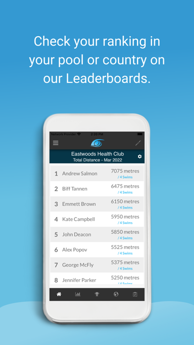 SWIMTAG Screenshot