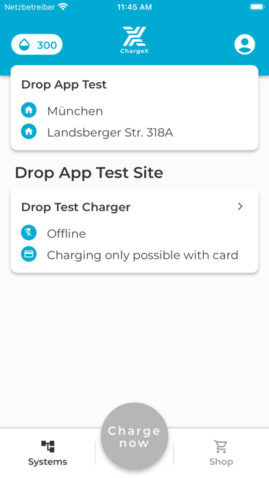 Drop Power Sharing Screenshot