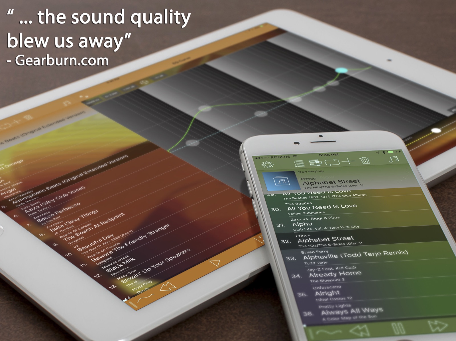 Equalizer ipad screenshot 2