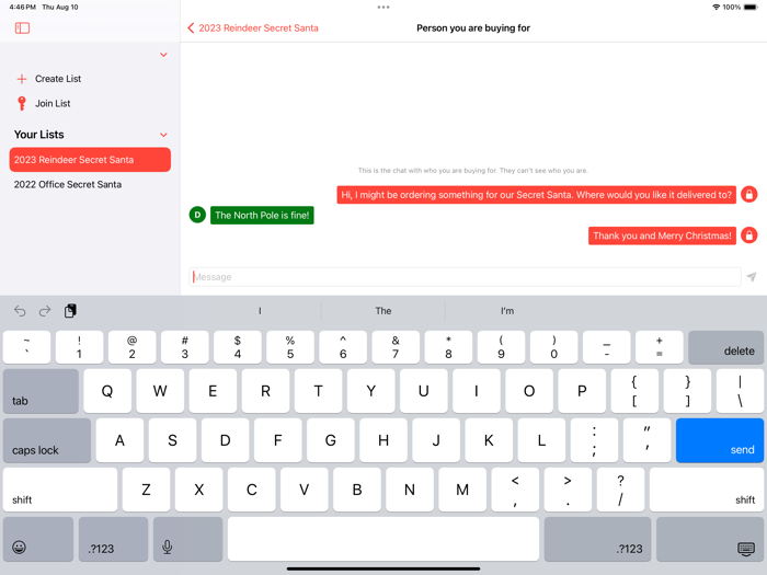 Simple Secret Santa Generator