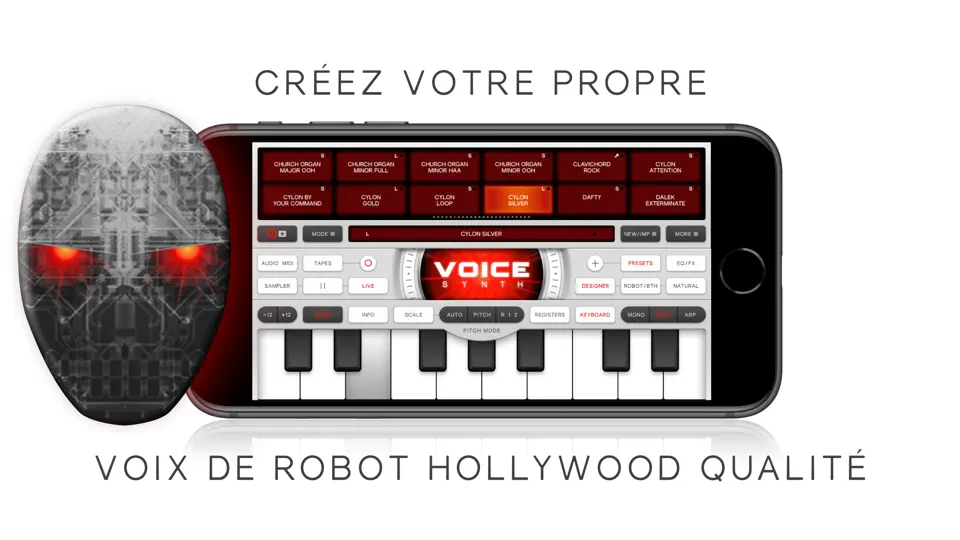 Capture d'écran de Voice Synth sur iPhone 3