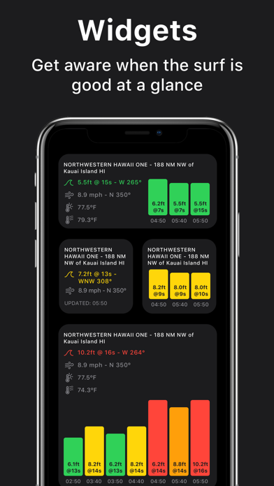 Buoywatch: Surf Report Weather Screenshots